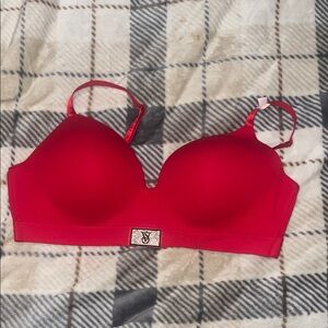 Victoria's Secret Wirefree Bold Red Bra
